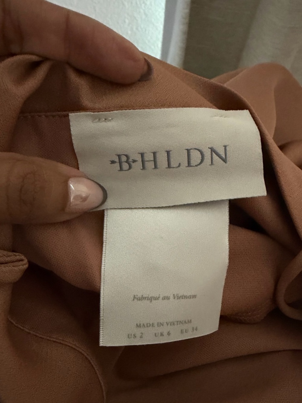 BHLDN Freya Dress Sedona Size - Picture 9 of 9